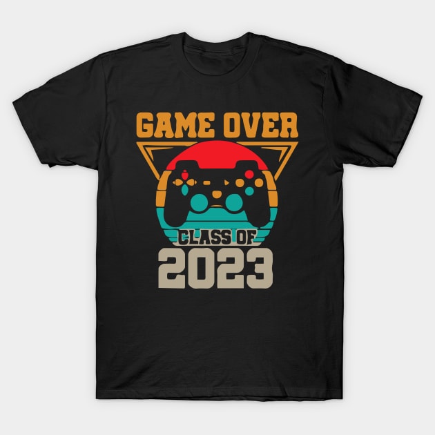 Game Over Class Of 2023 T-Shirt by lunacreat